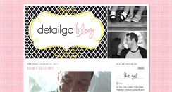 Desktop Screenshot of detailgalblog.com